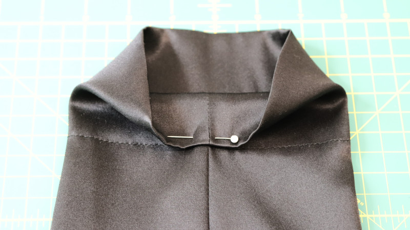 How To Fold The Sleeve For The Axel Shirt Dress In Silk Charmeuse Fashion Fabric