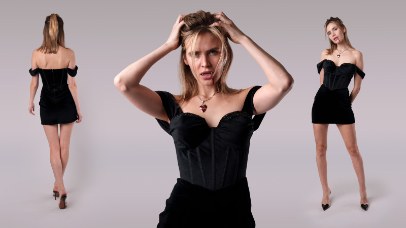 The Ambrosia Cocktail Dress Free Sewing Pattern by Mood Fabrics, perfect for Halloween Costumes and Events.
