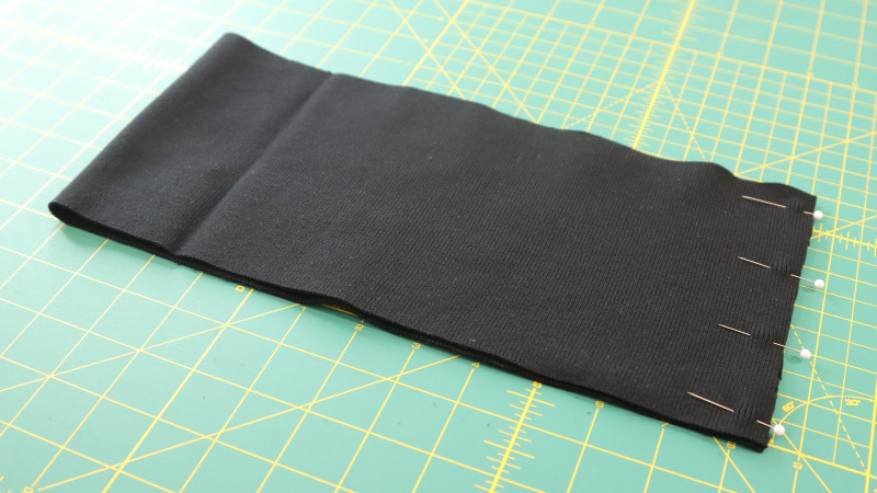 How To Sew The Inseam of The Waist Band For The Jet Jogger Set in Rib Knit Fashion Fabric