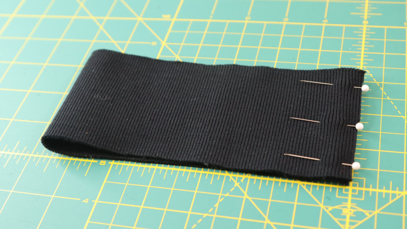 How To Sew The Inseam of The Neck Band For The Jet Jogger Set in Rib Knit Fashion Fabric