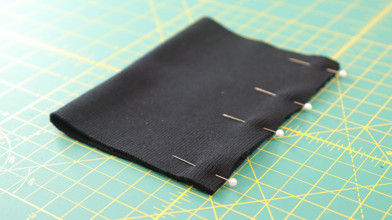 How To Sew The Inseam of The Pant Cuffs For The Jet Jogger Set in Rib Knit Fashion Fabric