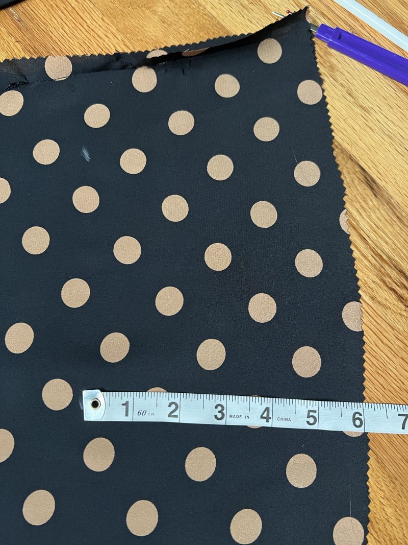 How to use a seam ripper to remove the basting stitches at the side seam