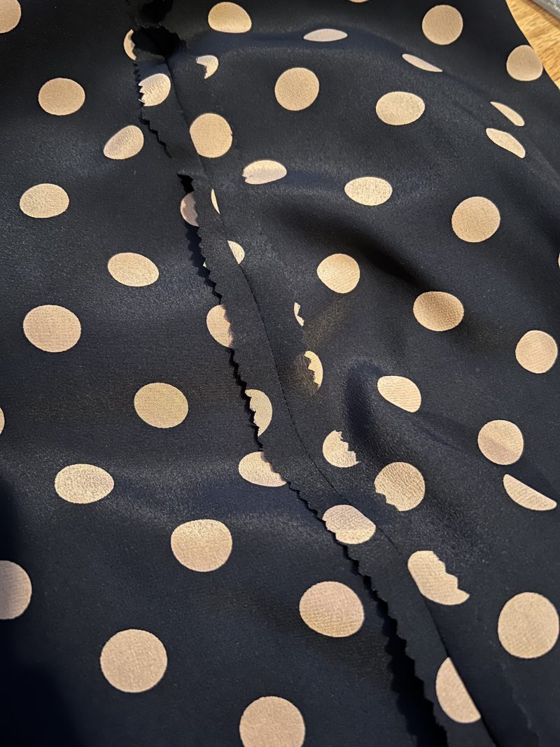 How to sew front and back together at the side seams.
