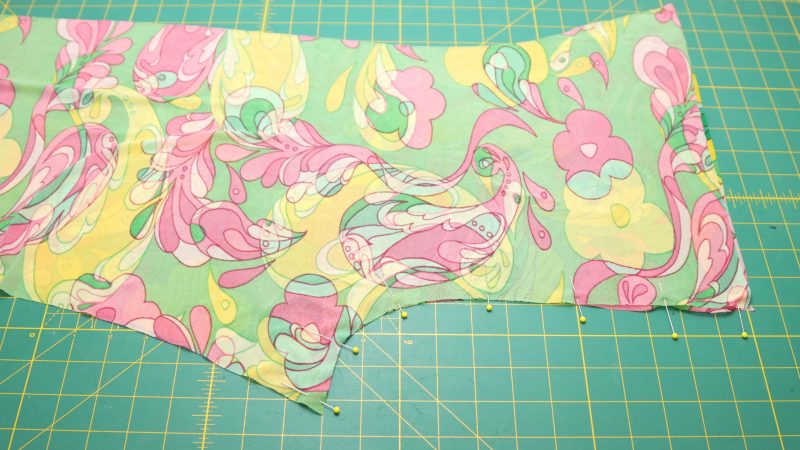 Sew the hem