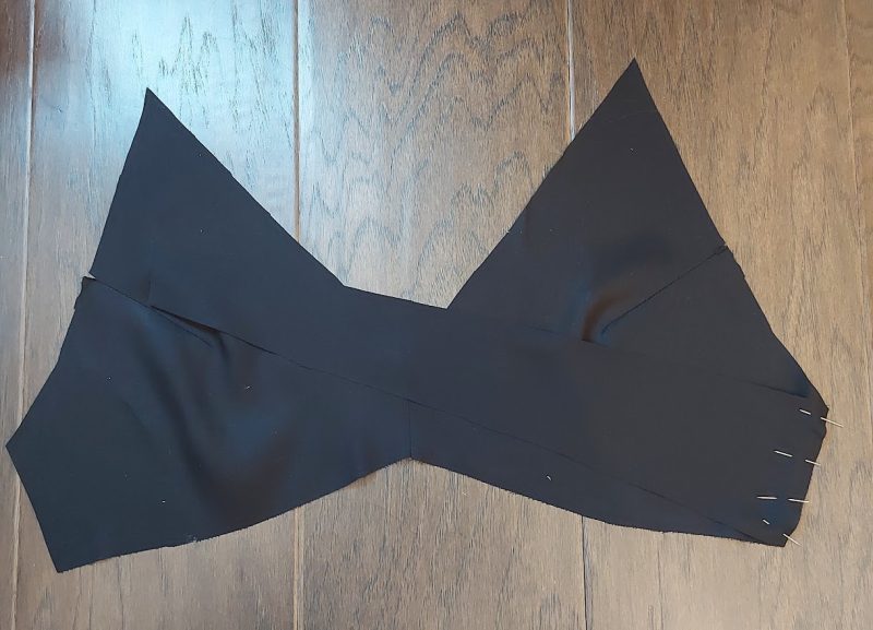 How To Pin Sew Back Strap Bra - Rayon Batiste Fashion Fabric - MDF449 - Tropea High Slit Slip Dress Free Sewing Pattern - Mood Fabrics Sewciety Blog