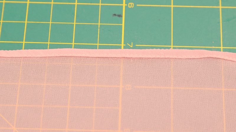How To Sew Baby Rolled Hem Skirt - High Multi Chiffon Fashion Fabric - MDF452 - Roslyn Ruffled Midi Skirt Free Sewing Pattern - Mood Fabrics Sewciety Blog