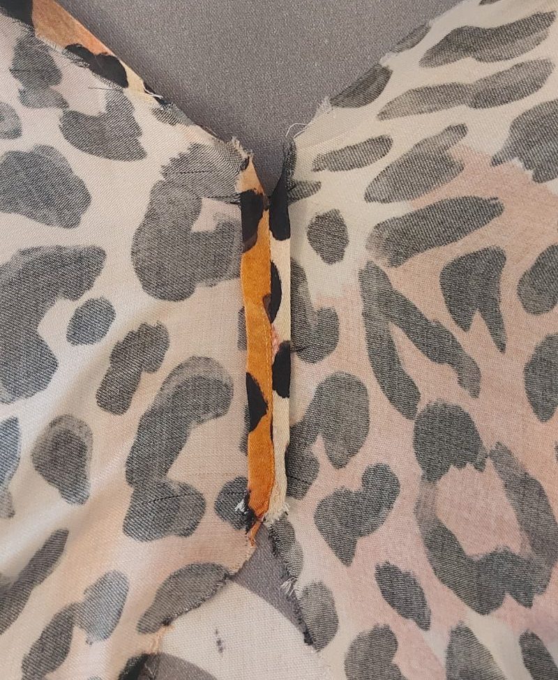 How To Fold Press Fold Press Hip Seam - Rayon Challis Fashion Fabric - MDF449 - Tropea High Slit Slip Dress Free Sewing Pattern - Mood Fabrics Sewciety Blog