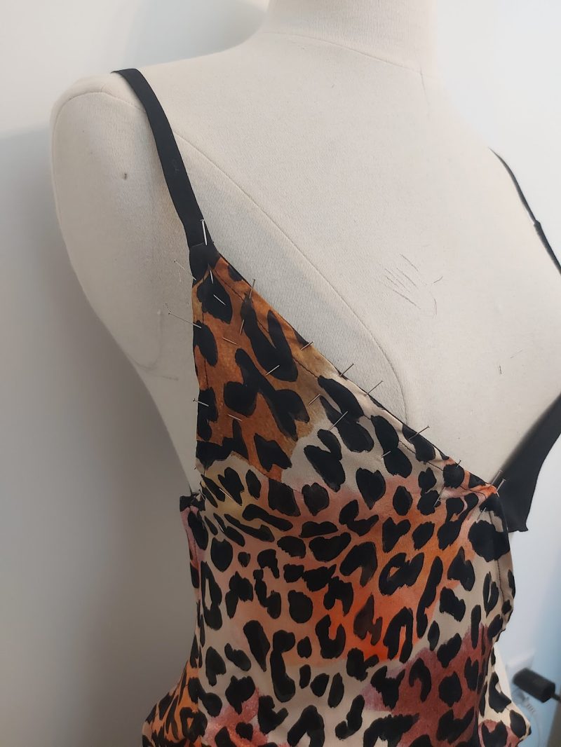 How To Pin Sew Bra On Dress - Rayon Batiste Fashion Fabric - MDF449 - Tropea High Slit Slip Dress Free Sewing Pattern - Mood Fabrics Sewciety Blog