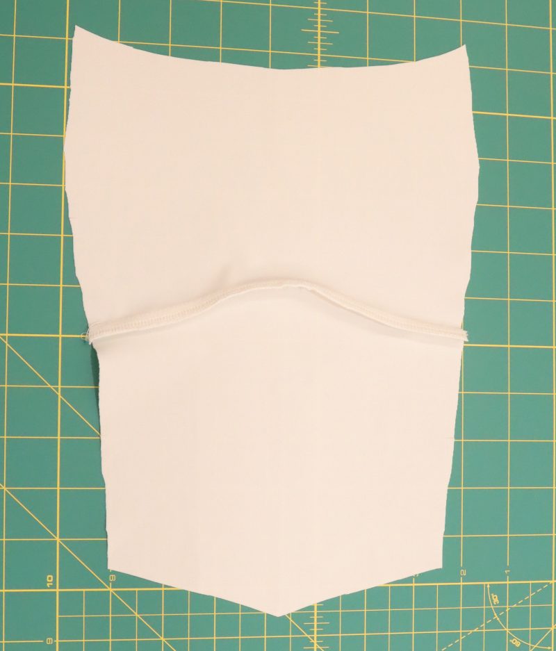 How To Sew Serge Center Front - Compression Tricot UV Protective - MDF453 - Kitchen Pickleball Dress - Mood Fabrics Sewciety Blog