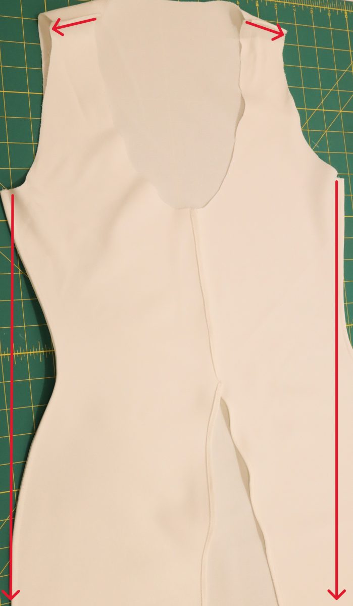 How To French Seam Right Sides Together - Stretch 4 Ply Crepe - MDF455 - Topanga Ensemble Free Sewing Pattern - Mood Fabrics Sewciety Blog