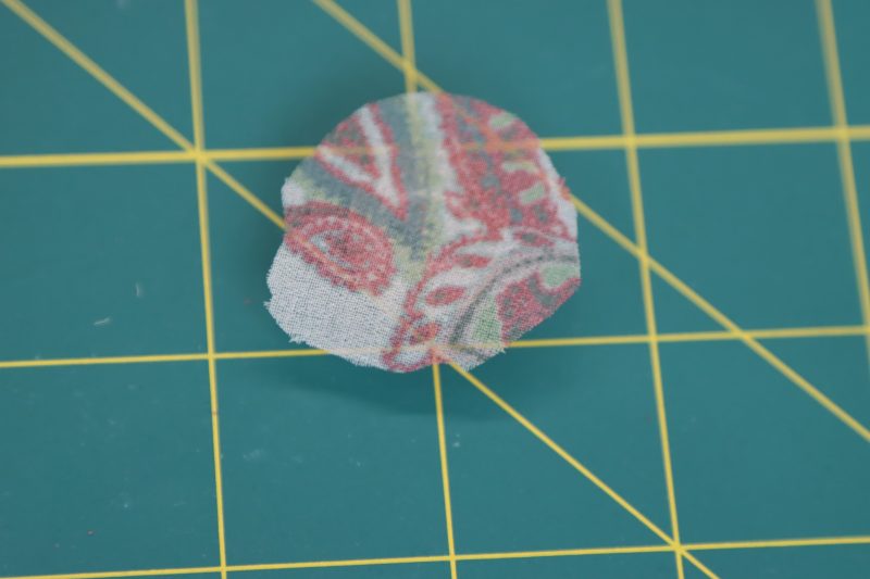 How To Cut Main Fabric To Button Size - Italian-Polyester-Georgette - Baratti Blouson Dress - MDF457 - Mood Fabrics Sewciety Blog Cut fabric to correct size for button.