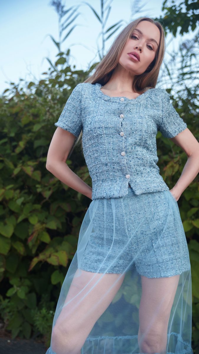 Cannes Ensemble Free Sewing Pattern - Model Photos - Mood Fabrics Sewciety Blog - Free Sewing Pattern MDF461