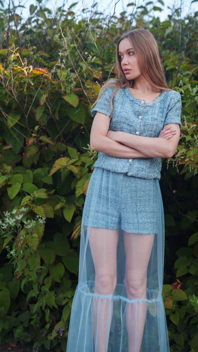 Cannes Ensemble Free Sewing Pattern - Model Photos - Mood Fabrics Sewciety Blog - Free Sewing Pattern MDF461