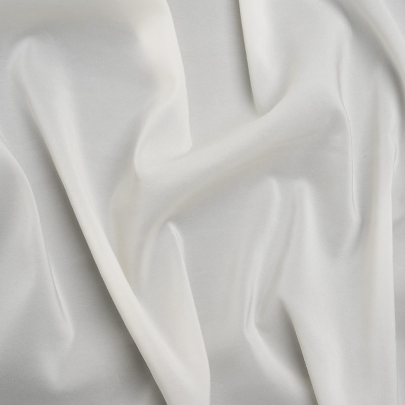 Material for sewing very own Halloween costume ideas. Famous Australian Designer Off White Stretch Viscose Fashion Fabric Material for Lumiere Strapless Dress free sewing pattern costume ideas. Shop Mood Fabrics for your halloween costume making supplies.