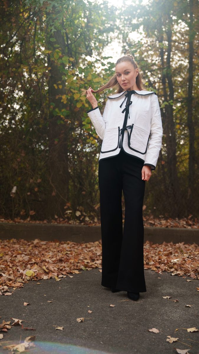 Coeur d'Alene Coat Free Sewing Pattern - Model Photos - Mood Fabrics Sewciety Blog - Free Sewing Pattern MDF472