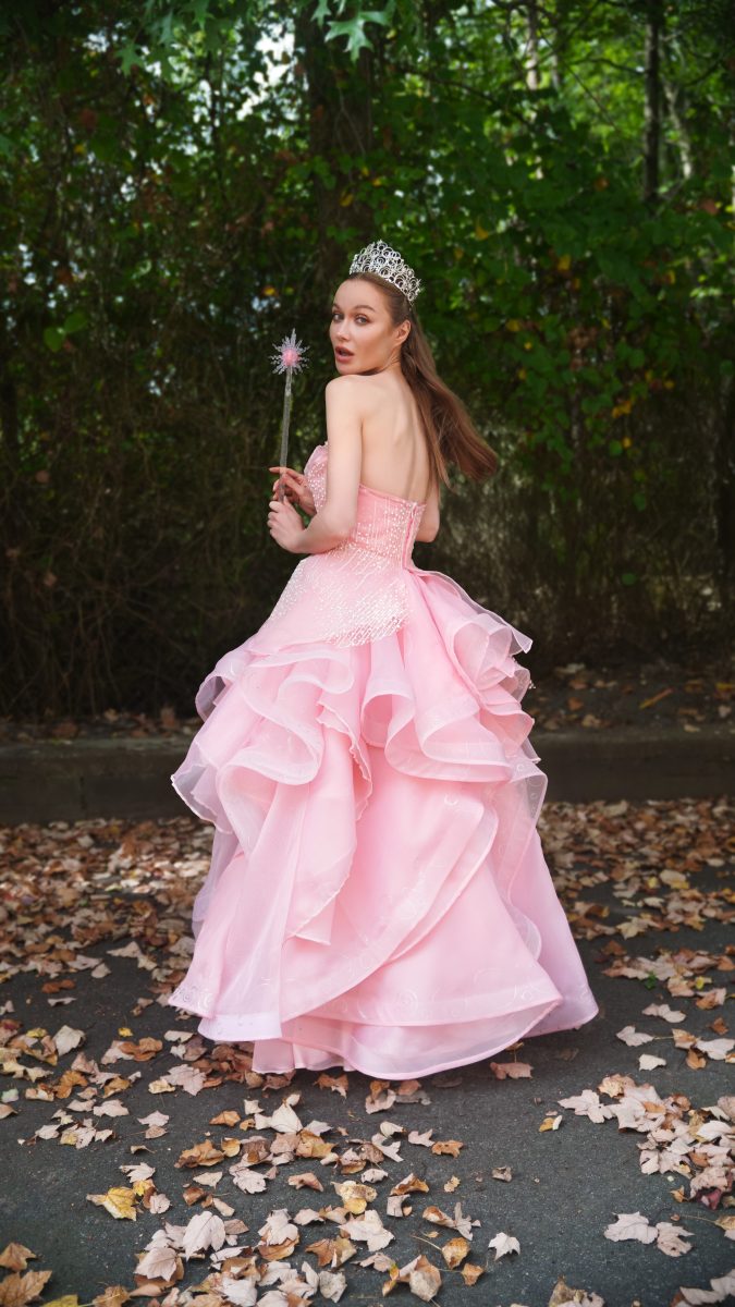 Glinda Gown Free Sewing Pattern - Model Photos - Mood Fabrics Sewciety Blog - Free Sewing Pattern MDF463