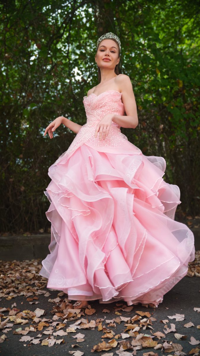 Glinda Gown Free Sewing Pattern - Model Photos - Mood Fabrics Sewciety Blog - Free Sewing Pattern MDF463