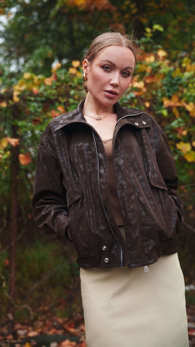 Joplin Jacket Free Sewing Pattern - Model Photos - Mood Fabrics Sewciety Blog - Free Sewing Pattern MDF468