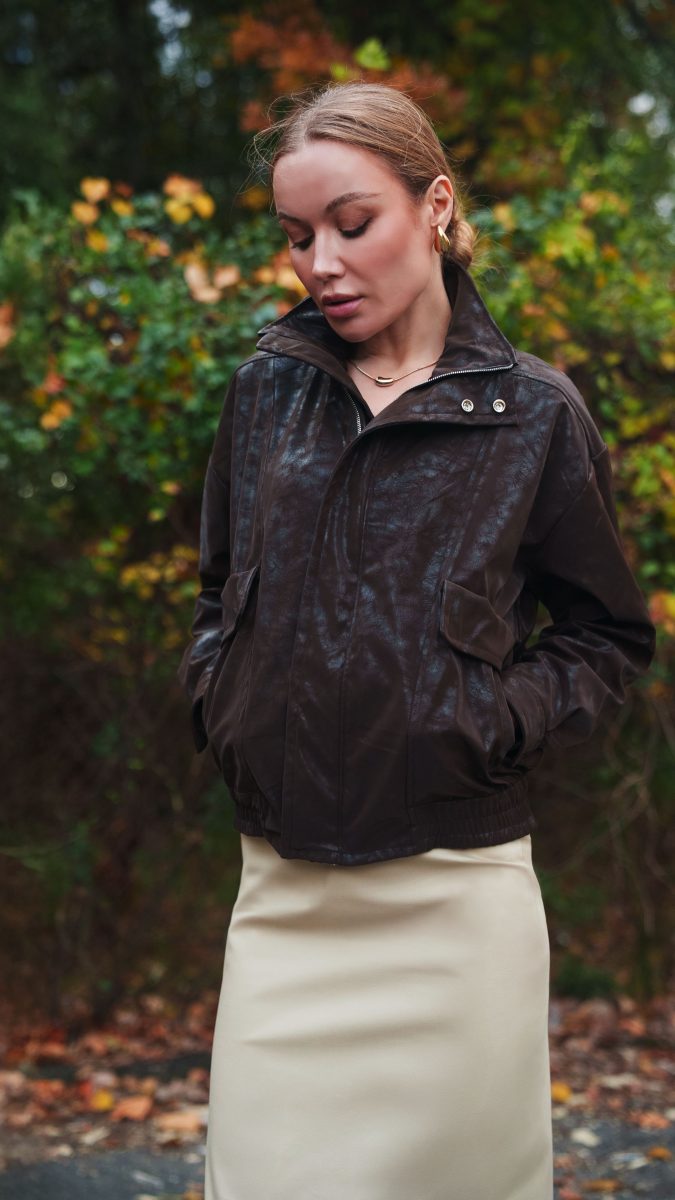 Joplin Jacket Free Sewing Pattern - Model Photos - Mood Fabrics Sewciety Blog - Free Sewing Pattern MDF468