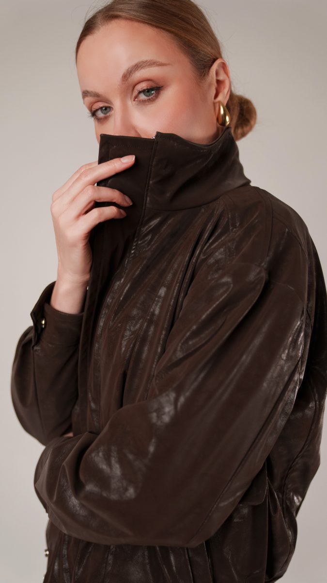 Joplin Jacket Free Sewing Pattern - Model Photos - Mood Fabrics Sewciety Blog - Free Sewing Pattern MDF468