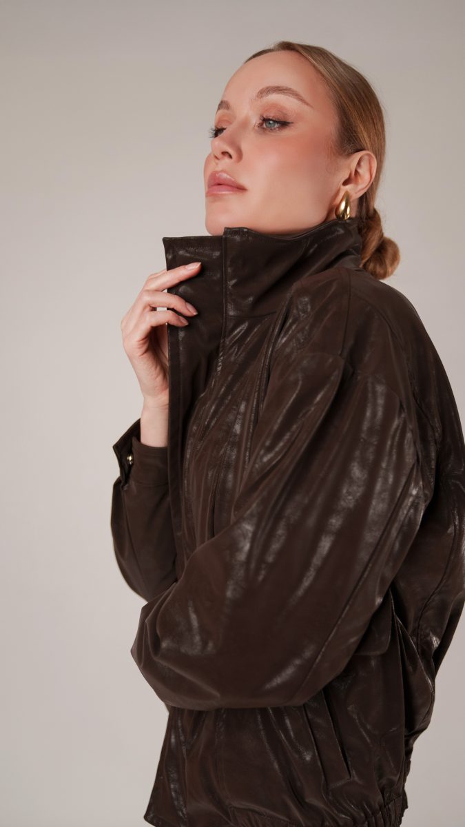 Joplin Jacket Free Sewing Pattern - Model Photos - Mood Fabrics Sewciety Blog - Free Sewing Pattern MDF468