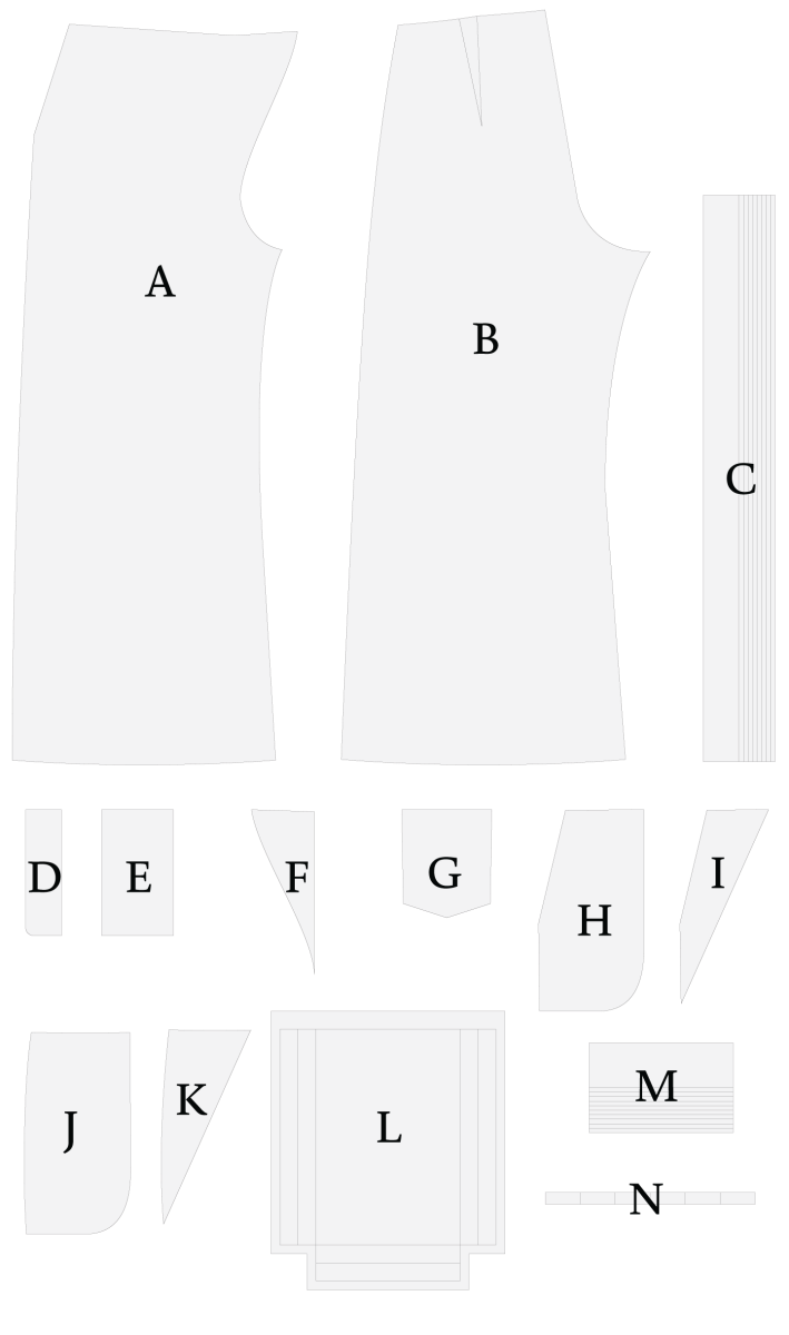 Adagio Wrap Cardigan Free Sewing Pattern - A4-Letter Patterns - Mood Fabrics Sewciety Blog - Free Sewing Pattern MDF478