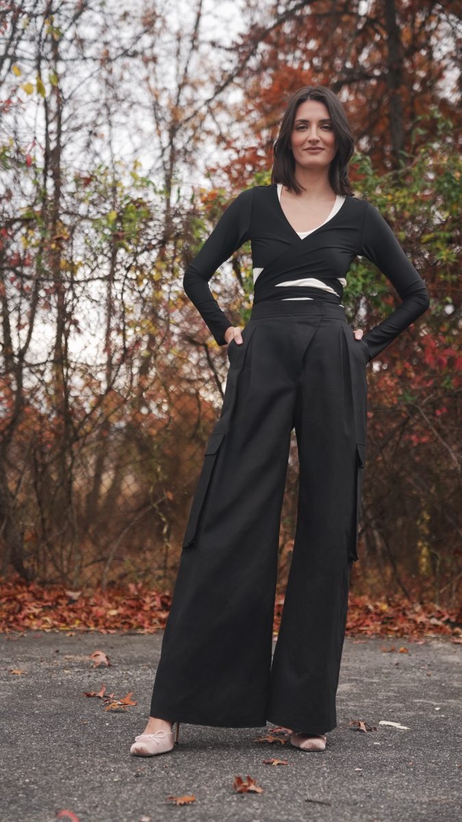 Turin Cargo Pants Free Sewing Pattern - Model Photos - Mood Fabrics Sewciety Blog - Free Sewing Pattern MDF480