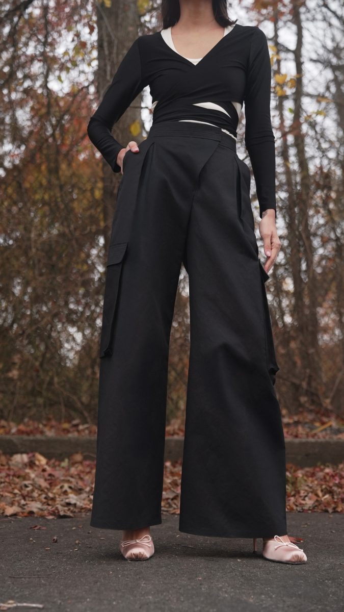 Turin Cargo Pants Free Sewing Pattern - Model Photos - Mood Fabrics Sewciety Blog - Free Sewing Pattern MDF480