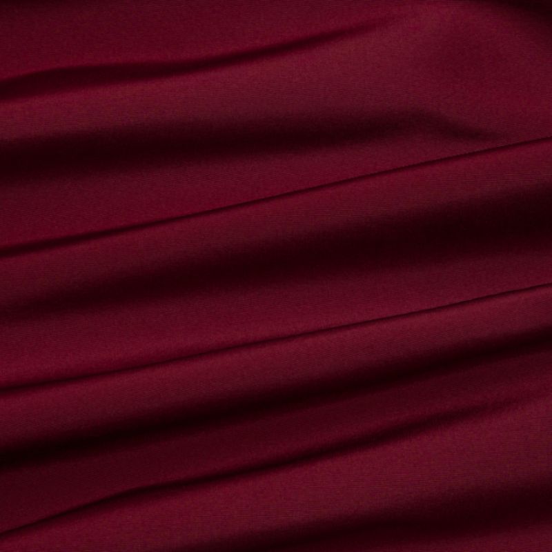 Rich, deep folds of Silk Faille in Merlot from the Premium Collection fabric, used for the Ainsley Dress sewing pattern.