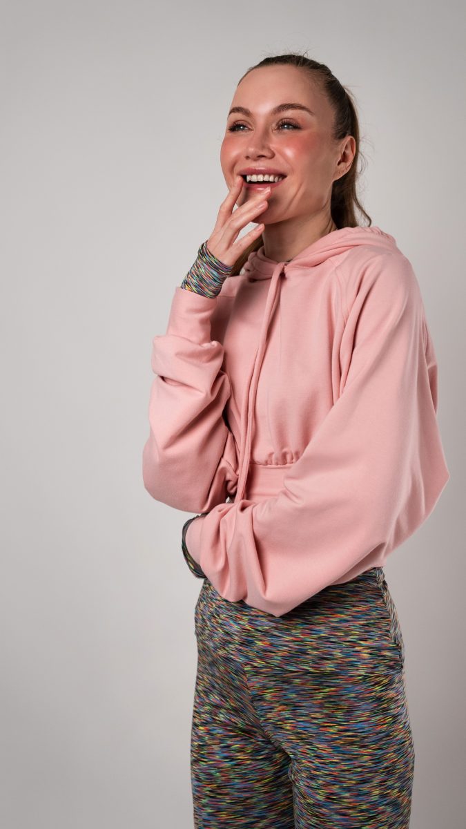 Forest Park Hoodie Free Sewing Pattern - Model Photos - Mood Fabrics Sewciety Blog - Free Sewing Pattern MDF487