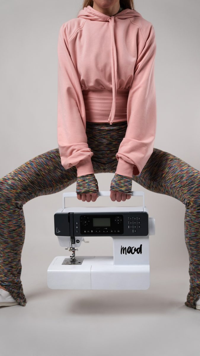 Forest Park Hoodie Free Sewing Pattern - Model Photos - Mood Fabrics Sewciety Blog - Free Sewing Pattern MDF487