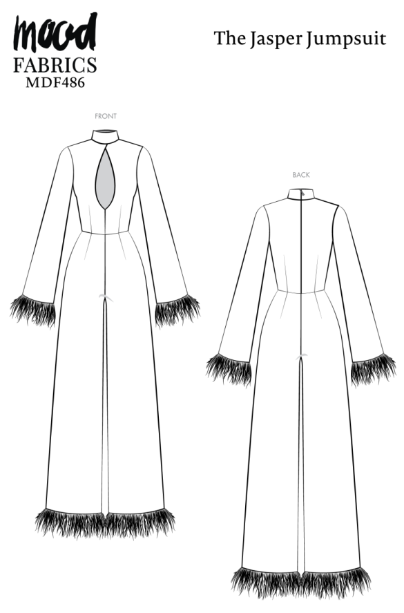 Jasper Jumpsuit Free Sewing Pattern - Mood Sewciety Blog