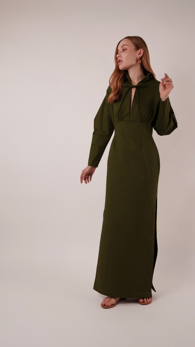 Boca Resort Dress Free Sewing Pattern - Model Photos - Mood Fabrics Sewciety Blog - Free Sewing Pattern MDF524