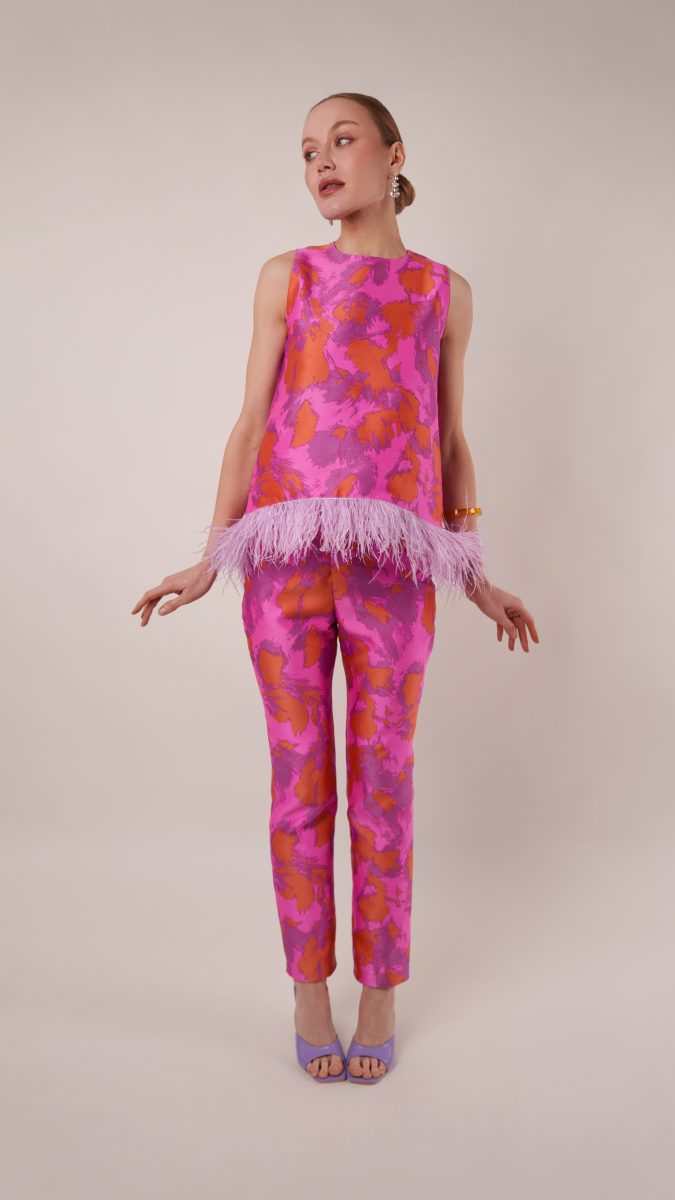 cigarette pants women pattern Chelsea Brocade Cigarette Set Sewing Pattern
