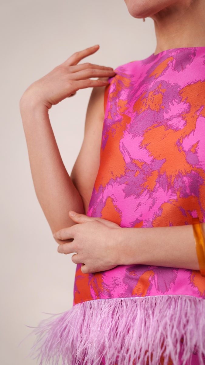 Chelsea Brocade Set Free Sewing Pattern - Model Photos - Mood Fabrics Sewciety Blog - Free Sewing Pattern MDF508