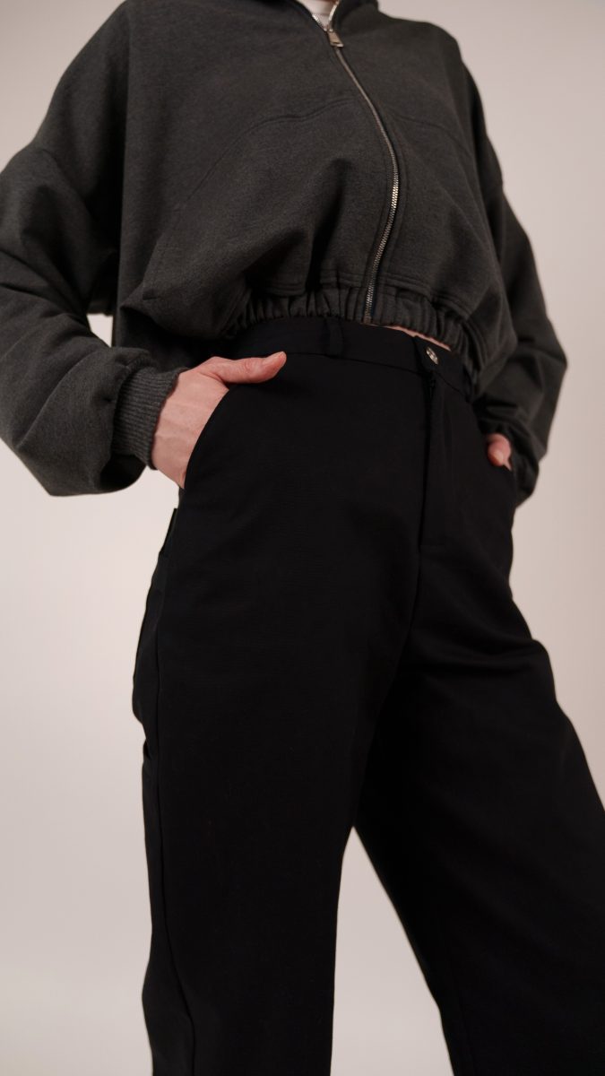 Clarkston Carpenter Pants and Colfax Carpenter Pants sewing patterns photographed with Spokane Hoodie and Harrington Hoodie Sewing Patterns.