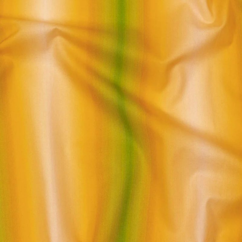 Cotton Voile - Green and Yellow Gradient Stripes - Marmalade Parade Print - Mood Exclusive Citrus Collection fabric perfect for Free Resort Outfit Sewing Projects such as the Reed Swimsuit Daylily Skirt Sewing Pattern free PDF download from Mood Fabrics Sewciety Blog.