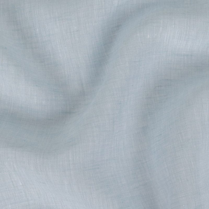 Lightweight Linen Chambray - Heathered Xenon Blue - Minerva Collection fabric perfect for Free Resort Outfit Sewing Projects such as the Beaufort Peplum Ensemble Sewing Pattern free PDF download from Mood Fabrics Sewciety Blog.