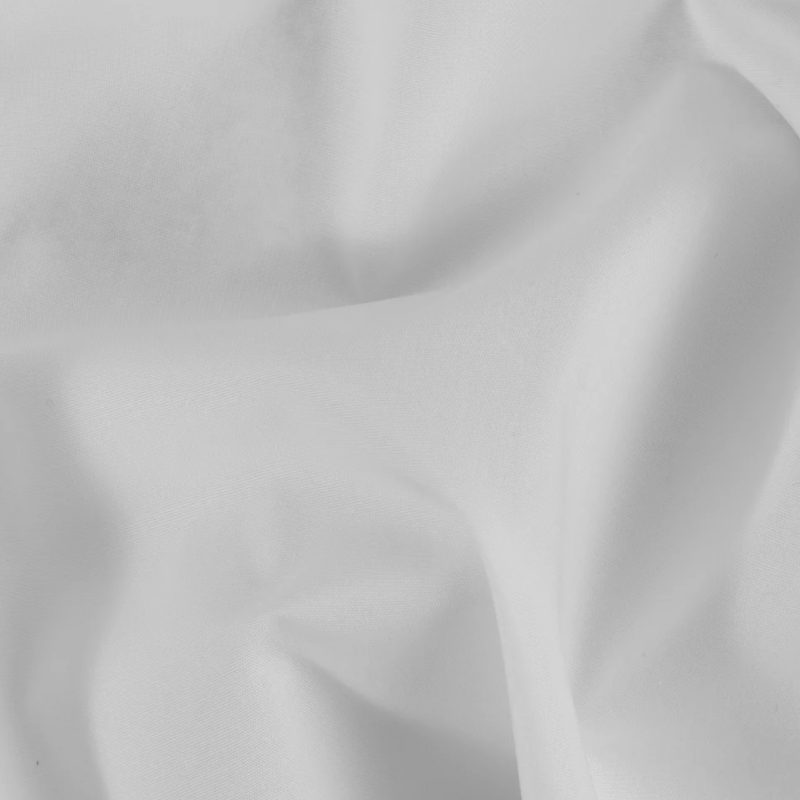 Pima Cotton Broadcloth - White fabric perfect for Free Resort Outfit Sewing Projects such as the Newport Tie-Back Dress Sewing Pattern free PDF download from Mood Fabrics Sewciety Blog.