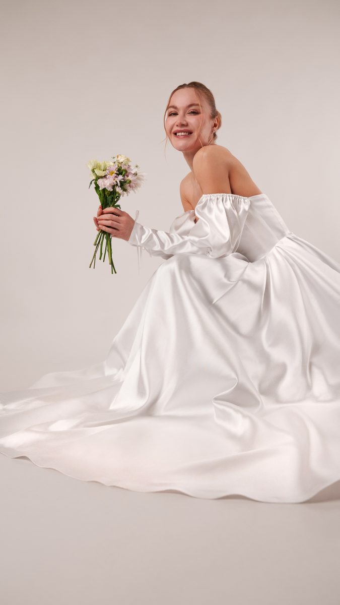 Selenite V-Waist Ballgown Free Sewing Pattern - Model Photos - Mood Fabrics Sewciety Blog - Free Sewing Pattern MDF515