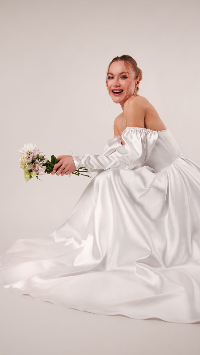 Selenite V-Waist Ballgown Free Sewing Pattern - Model Photos - Mood Fabrics Sewciety Blog - Free Sewing Pattern MDF515