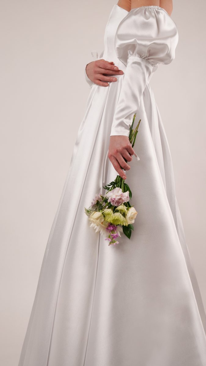 Selenite V-Waist Ballgown Free Sewing Pattern - Model Photos - Mood Fabrics Sewciety Blog - Free Sewing Pattern MDF515