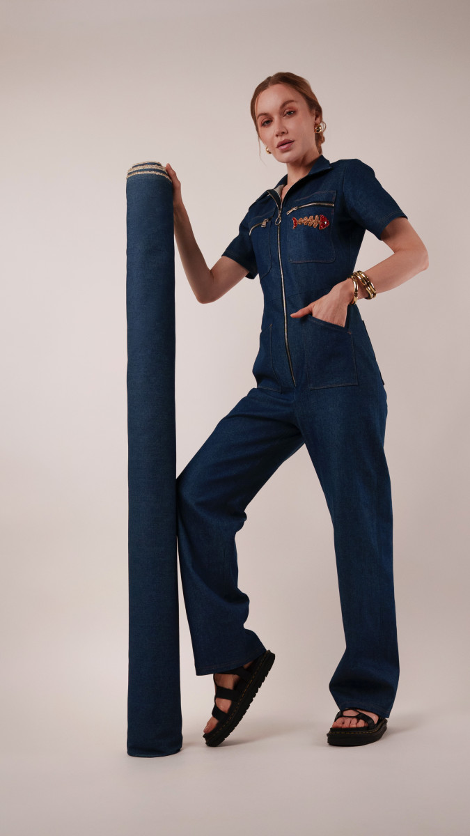 The Merit Jumpsuit Free Sewing Pattern - Model Photos - Mood Fabrics Sewciety Blog - Free Sewing Pattern MDF525