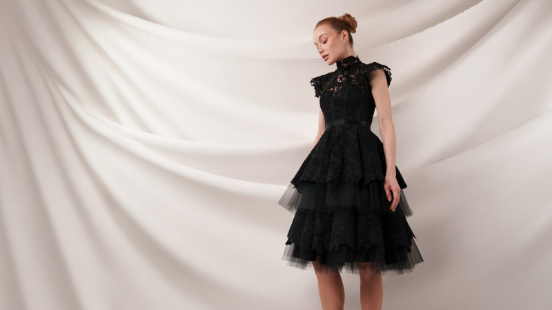 Reims Soirée Dress Free Sewing Pattern - Model Photos - Mood Fabrics Sewciety Blog - Free Sewing Pattern MDF521
