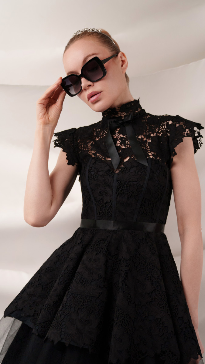 Reims Soirée Dress Free Sewing Pattern - Model Photos - Mood Fabrics Sewciety Blog - Free Sewing Pattern MDF521