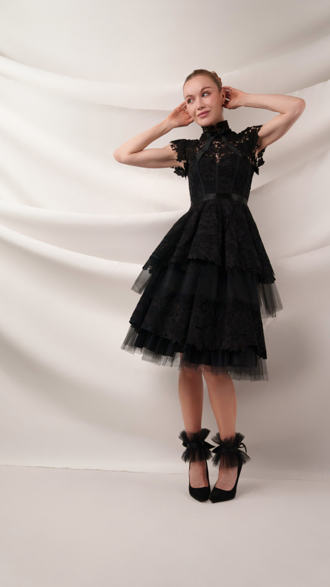 Reims Soirée Dress Free Sewing Pattern - Model Photos - Mood Fabrics Sewciety Blog - Free Sewing Pattern MDF521