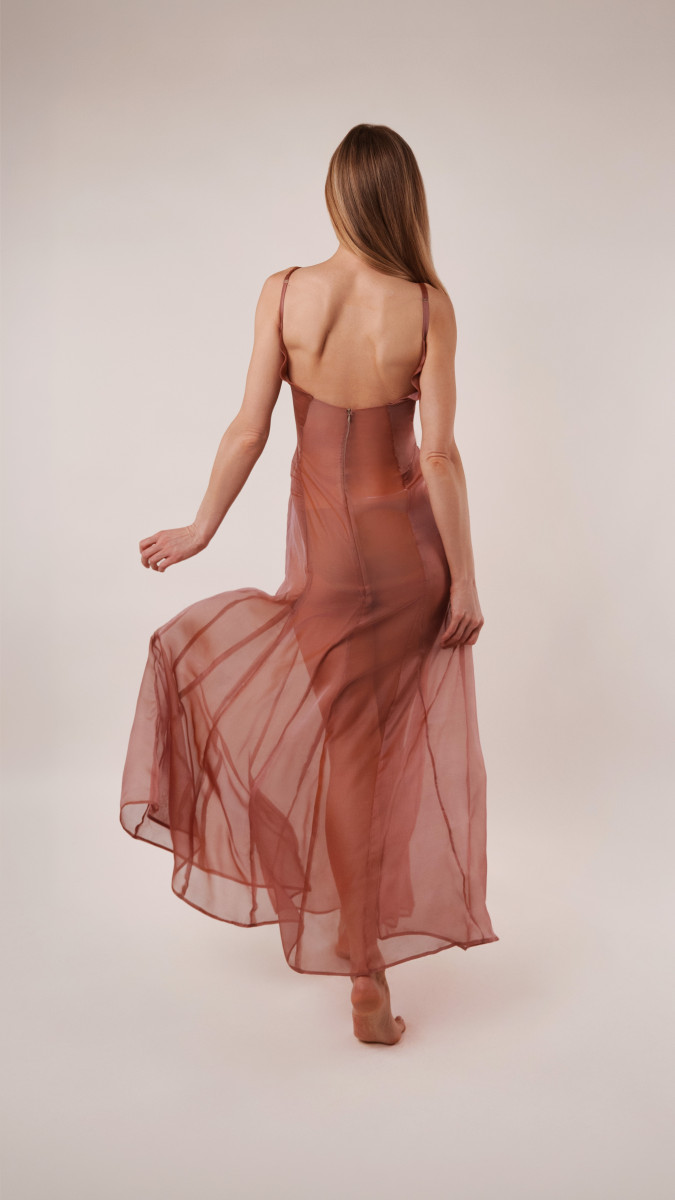 backless dress wedding guest White Halter Maxi Dress | Backless Plunge V-Neck Formal Gown | High Slit  Evening & Wedding Guest Dress | Summer Resort Wear main image 1