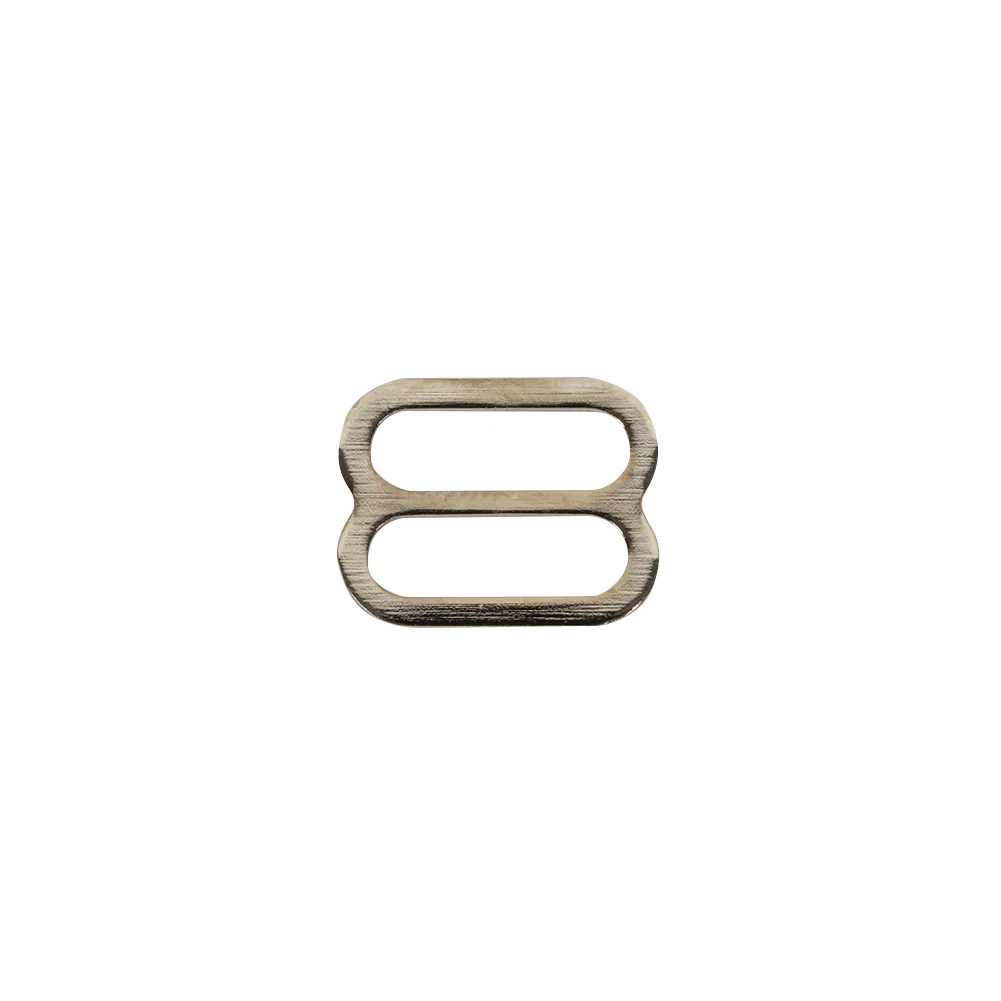 Nickel Metal Slider for 5/16" Strap - Set of 4 fabric perfect for Free Summer Vacation Capsule Wardrobe Sewing Projects such as the Coral Bell Slip Dress Sewing Pattern free PDF download from Mood Fabrics Sewciety Blog.