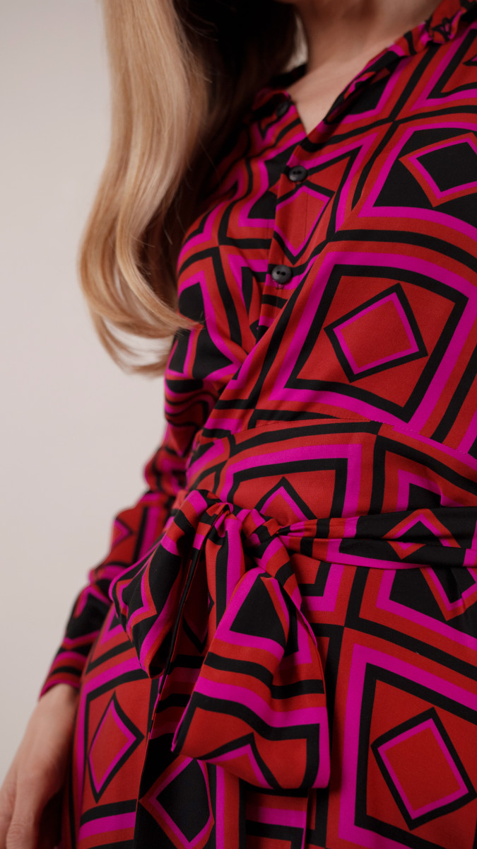 Alassio Wrap Dress Free Sewing Pattern - Model Photos - Mood Fabrics Sewciety Blog - Free Sewing Pattern MDF528