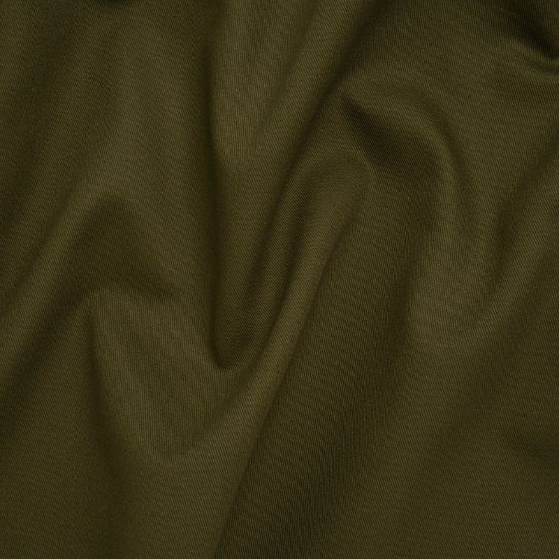 Organic Cotton Twill - Olive - Stratton Collection fabric perfect for Free Swimsuit Sewing Projects such as the Boca Resort Dress Sewing Pattern free PDF download from Mood Fabrics Sewciety Blog.